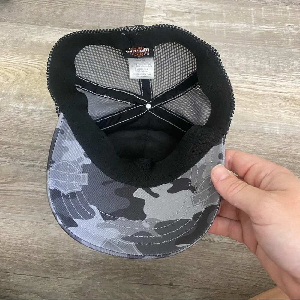 Harley-Davidson Toddler Camo Hat-size 2-4T